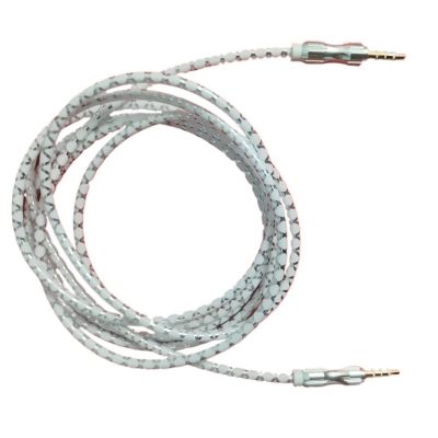 Picture of ONE By ONE Cable 4 Pole 6 Feet Universal Male To Male 3.5mm Jack To Jack Audio One By One Audio Jack One By One Cable For Headphone Phone Car Speaker Multicolor