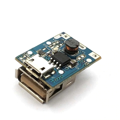 Picture of Power Bank Charger Circuit 18650 Battery Charger 134N3P 1 USB 5V Boost Step Up Power Module Lithium LiPo Battery Charging Protection Board Multicolor