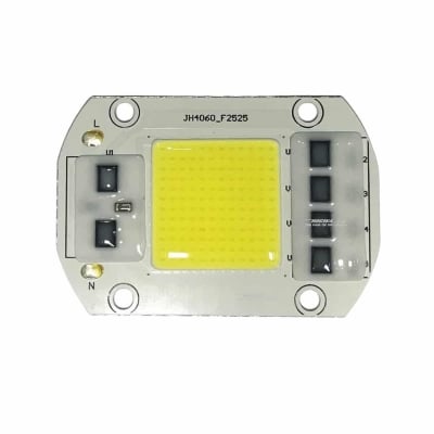 Picture of 50 Watt Direct AC 220V 50W Size 60x45mm COB SMD LED Light Chip White