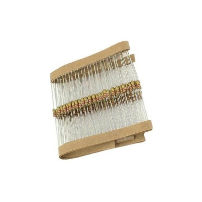 Picture of 10Pcs  Resistor Carbon Film Resistor 1/4W Resistance 0.25  Watt  5% Tolerance Fixed Resistors For Passive Components Parts  220k ohm, 1M ohm, 10k ohm, 100k ohm