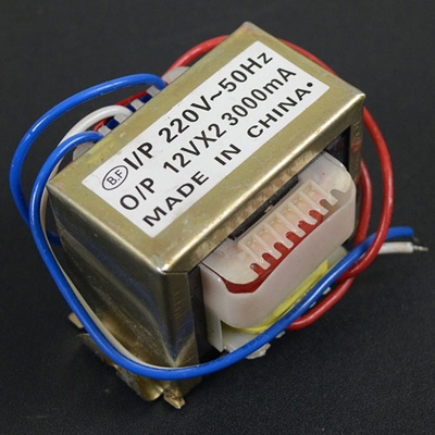 Picture of 12V-0-12V 3A Power Transformer ( Input: 220V/50Hz - Output: 12V-0-12V 3A ) Multicolor