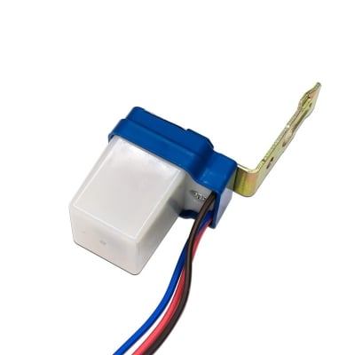 Picture of Electronic Spices AC  220V 10A Auto On Off Day/Night Photocell SensorPhotocell Light Switch Photoswitch Light Sensor Switch (220V) Multicolor