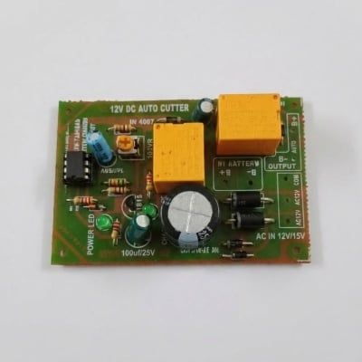 Picture of Auto Cut Charging Circuit 12V 7A To 200A Battery Over Charger Auto Cut Circuit For Making 12V Battery Charger Multicolor
