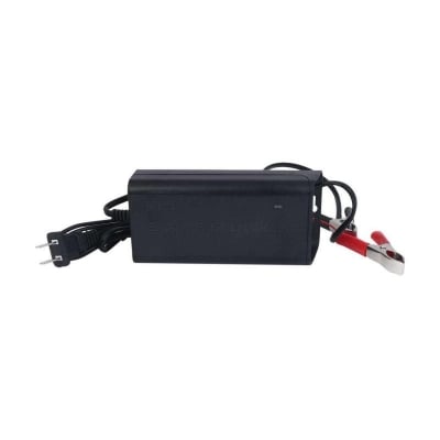 Picture of iPOWER Automatic Smart Fast 12V 5A AGM GEL Lead Acid battery charger Black