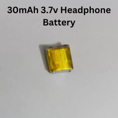 Picture of Original Battery Replacement 30Mah 3.7V Battery for Bluetooth Handsfree 341313 401010 400909 TWS Bluetooth Ear Buds Earpod 30 Mah 3.7V Tiny Battery Multicolor