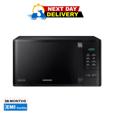 Picture of  Samsung 23 Liter Solo Microwave Oven With Ceramic Enamel Cavity (MS23K3513AK/D2)