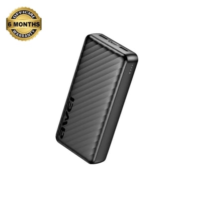 Picture of Awei P6K Pro 20000mAh Multiple Output Power Bank - Black