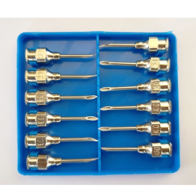 Picture of Steel Animal Injector Syringe Needle (1 box × 12p)
