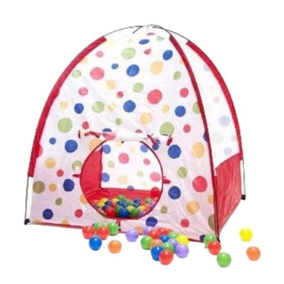 Picture of 50 Balls With Tent House - White