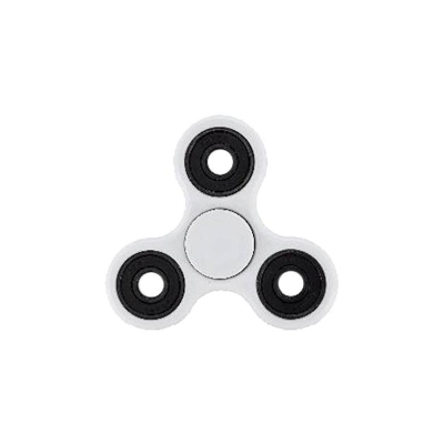 Picture of Fidget Spinner Stress Reducer Toy - White and Black