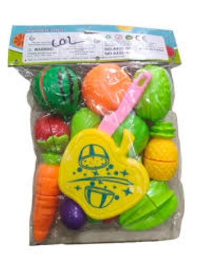 Picture of Fruit Cutter Toys for Kids, Fruit & Vegetable Cutting Game Kitchen Toy থেকে Vegetables bowl Miniature vegetables and fruits polymer clay handmade showpieces for women home decor kitchen item dining table or furniture decorations ideas for baby and housewi