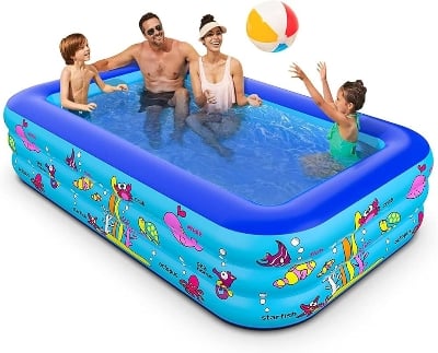 Picture of Inflatable Baby Bath Tub 305 cm  / Swimming Pool  Product Type:Swimming Pool This huge inflatable swimming pool
