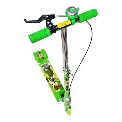 Picture of Kids Kick Scooter lighting with braking system