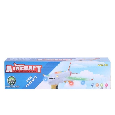 Picture of Plastic Air Craft For Kids - White