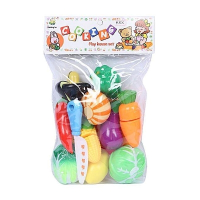 Picture of Plastic Fruit Toy Set - Multi-color