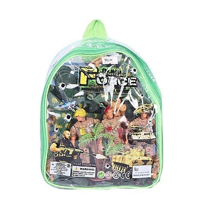 Picture of Plastic Military  Figure Toy Set - Multi Color