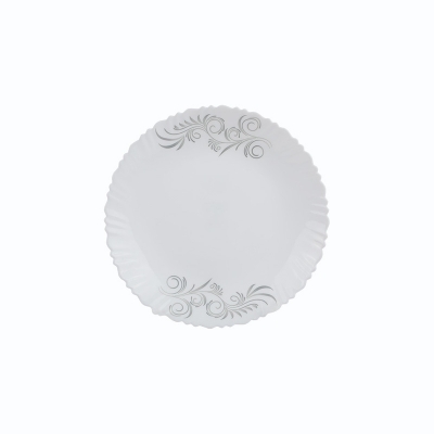 Picture of 10.5" Deep Plate-Opal flora