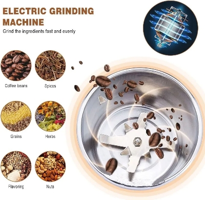 Picture of Silent Kitchen Grinder – Cordless Solution | MNK SHOP (Blue)