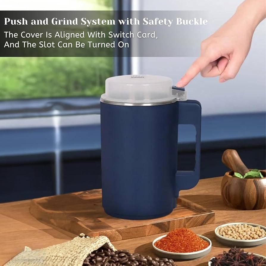 Picture of Touch Sensor Spice Grinder – Efficient & Modern (Blue)