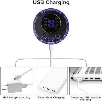 Picture of Mini Pulse Sticker for Muscle Pain | MNK SHOP (Black)