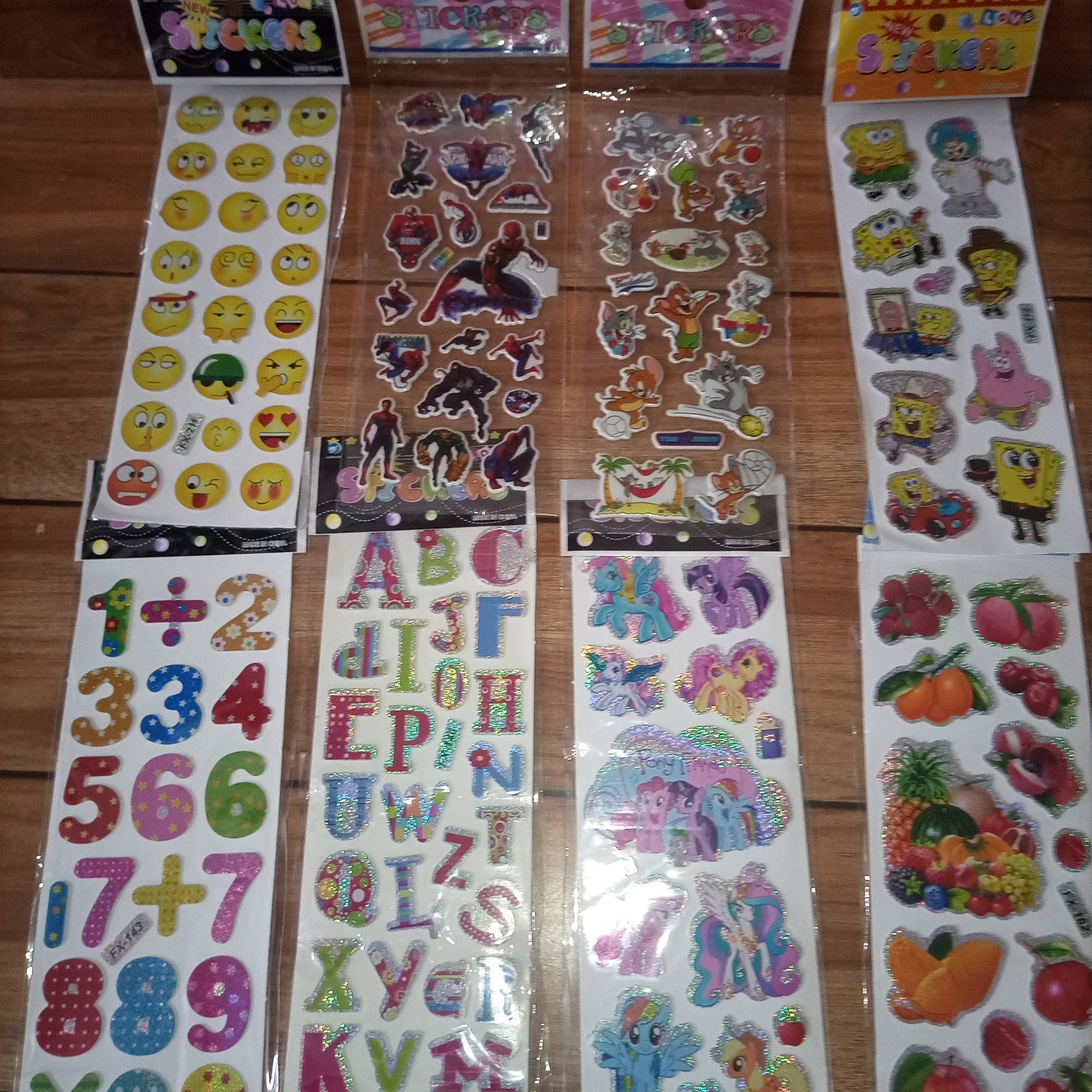 Picture of Cute Cartoon Stickers for Creative Kids | MNK SHOP (Multicolor)