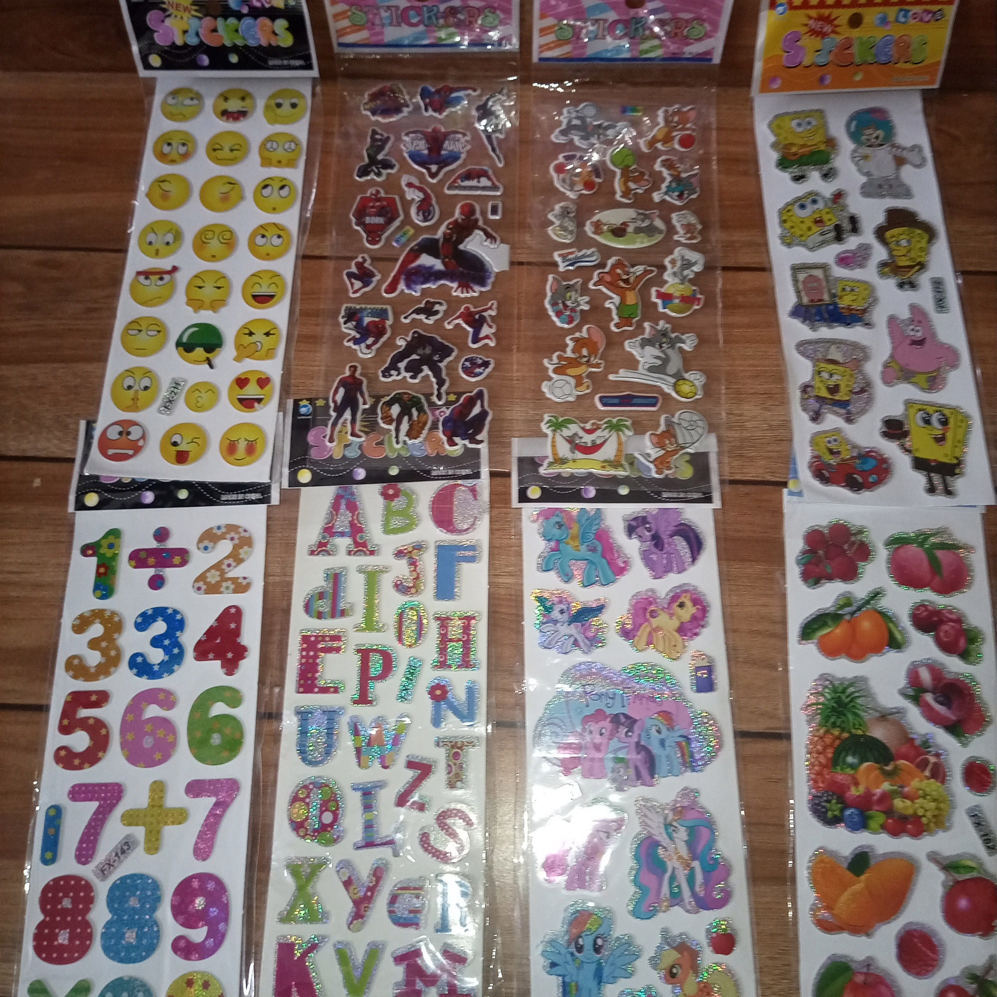 Picture of Creative DIY Sticker Sheets – Multi Color Fun | MNK SHOP (Multicolor)