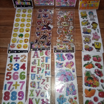 Picture of Anime Sticker Sheets – Creative Kids Fun | MNK SHOP (Multicolor)