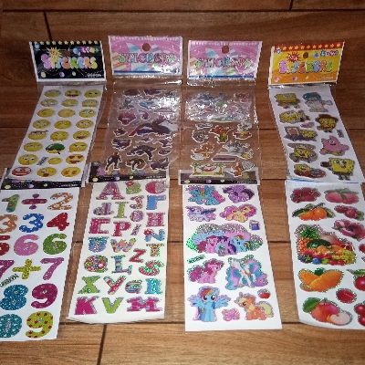 Picture of Colorful DIY Sticker Set – Scrapbook Fun | MNK SHOP (Multicolor)