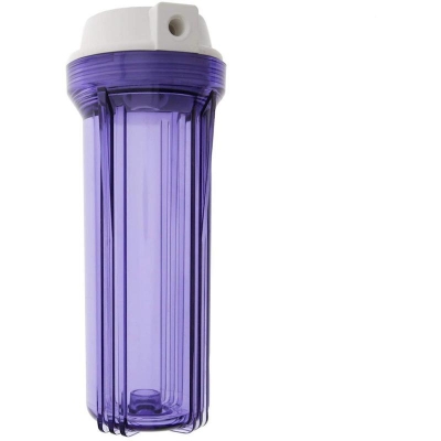 Picture of PREMIER White or Clear Housing 1/4" Size ( Made in Taiwan ) With 2pcs Elbow. - Clear