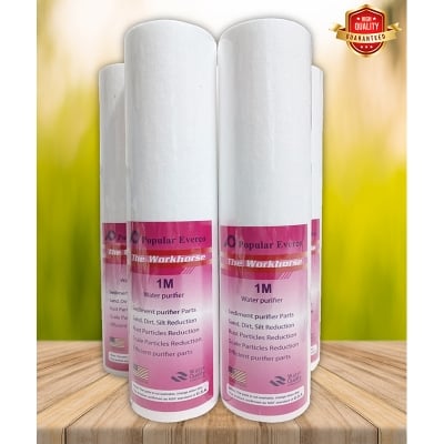 Picture of Water Purifier Populer Sediment Filter Cartridg Package of 5 Pieces. - White
