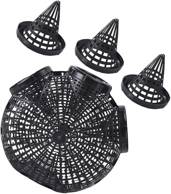 Picture of Outdoor Fishing Cage Basket Plastic Tackle Crayfish Crayfish Crayfish Eel Net Catcher