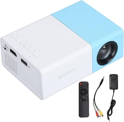 Picture of Home Mini-Projector 1080P YG300 Led Projection Multiple Device Connections - Multicolor