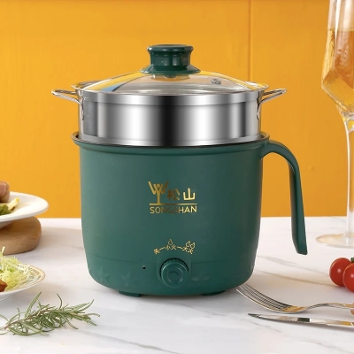 Picture of Electric hot pot electric frying pans cooker hot pot Non-Stick Coating food portable household multi function rice