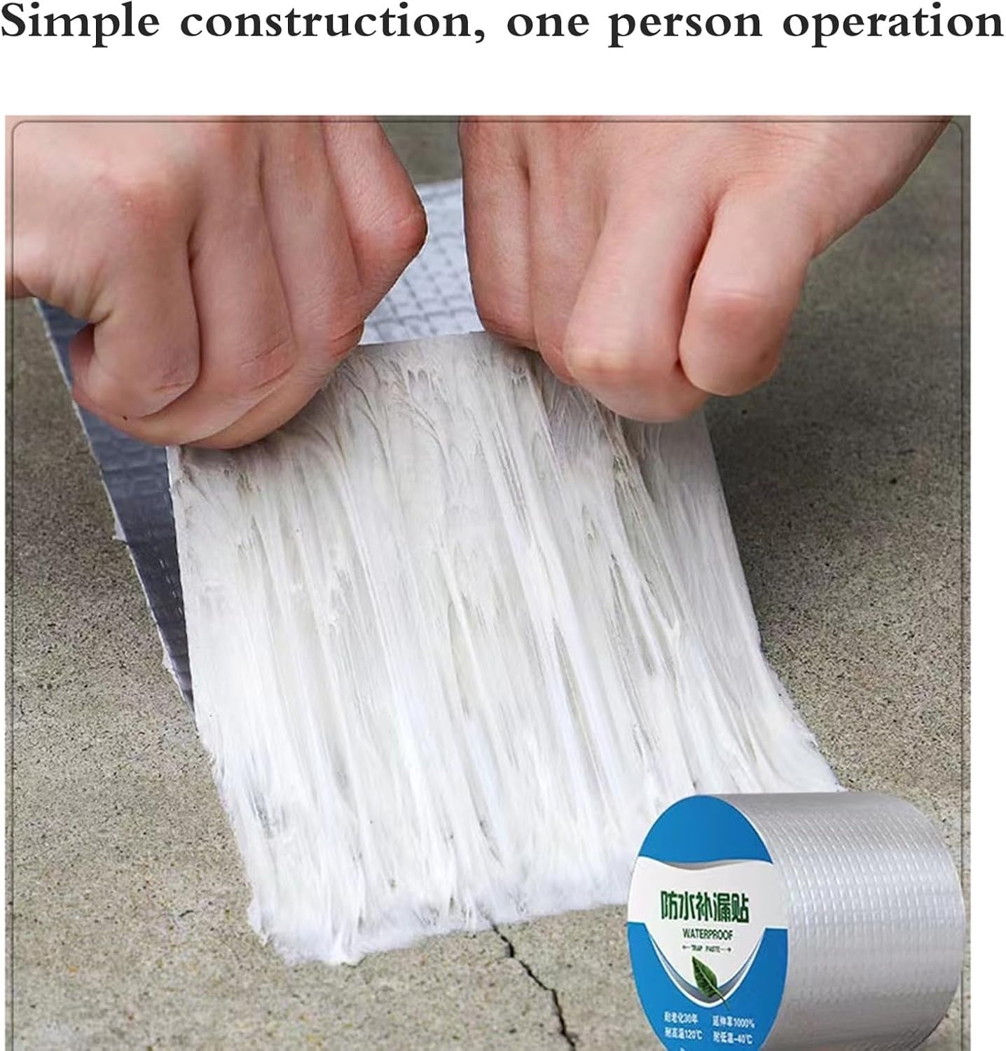 Picture of Heavy Duty Waterproof Tape – Roof, Pipe & Wall Leak Repair Solution - Silver