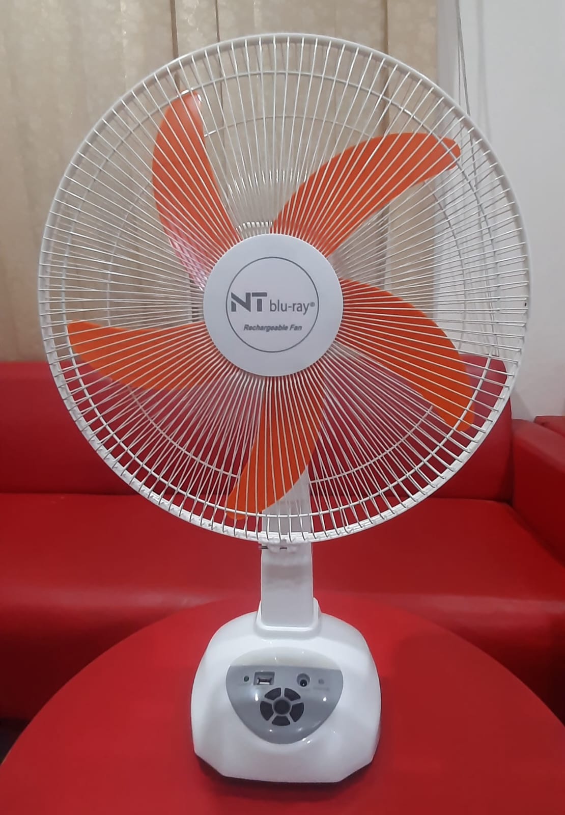 Picture of Rechargeable Table Fan 16 inch NT blu-ray