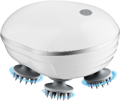 Picture of Electric Scalp Massager for Stress Relief – Portable 3D Kneading Head Spa - Not Specified