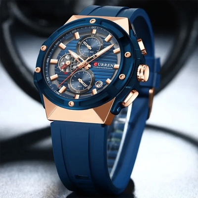 Picture of Curren 8462 Watch For Men – Blue