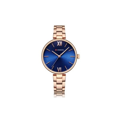Picture of CURREN 9017 Orginal Watch For Women-Rose Blue