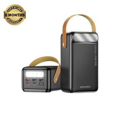Picture of AWEI P101K 60000mAh 22.5w Fast Charging Power Bank - Black