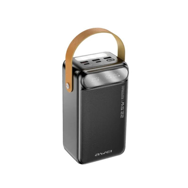 Picture of AWEI P101K 60000mAh 22.5w Fast Charging Power Bank - Black
