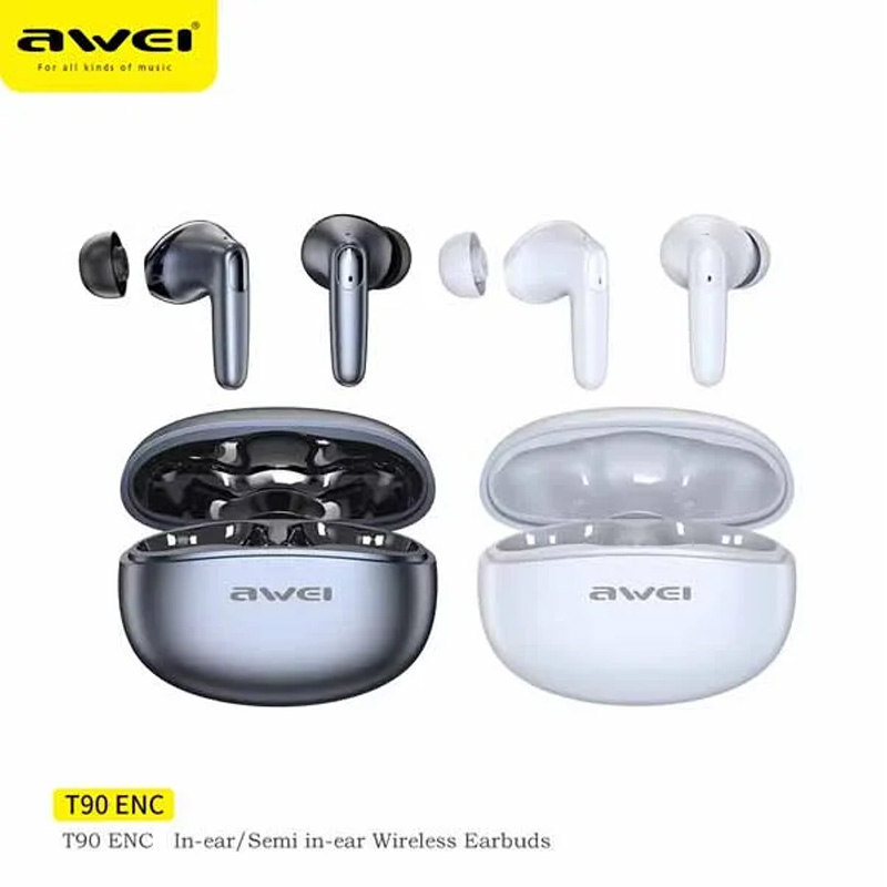 Picture of AWEI T90 ENC Wireless Earbuds - Black