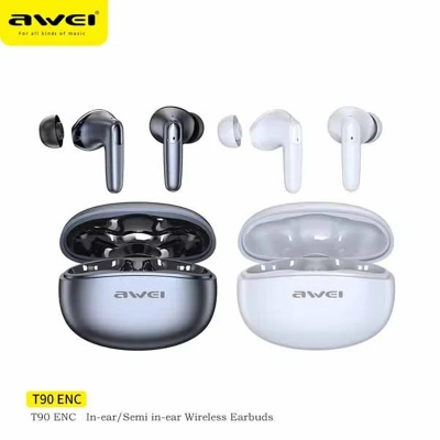 Picture of AWEI T90 ENC Wireless Earbuds - Black