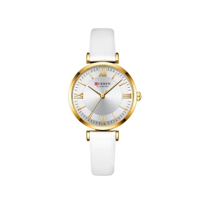 Picture of Curren 9079 Watch For Woman-Golden White