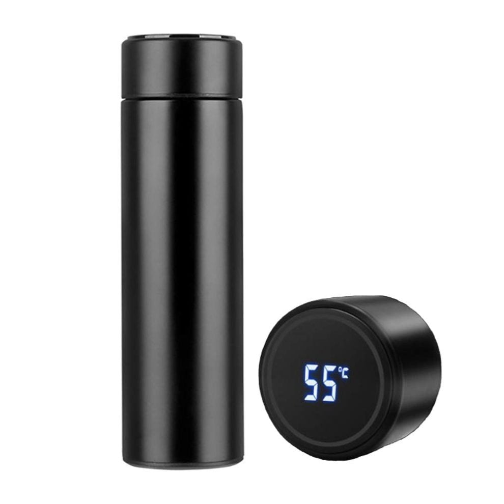 Picture of Modern Style Hot & Cold Flask With LedTemperature Monitor – Black Color