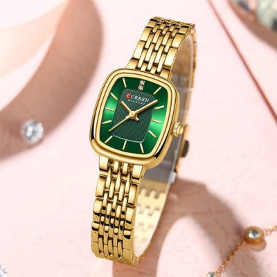 Picture of Curren 9093 Women Watch – Golden Green