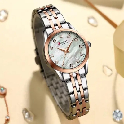Picture of Curren 9111 Orginal Woman Watch – Silver Rose