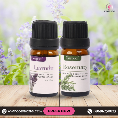 Picture of Lavender - Rosemary Essential Oil Combo - 10 ml Each