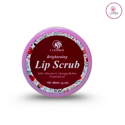 Picture of Cosprof  Brightening Lip Scrub 15 gm hibiscus flower and beetroot powder