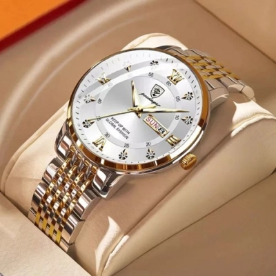 Picture of Poedagar 836 Watch – Silver White For Men