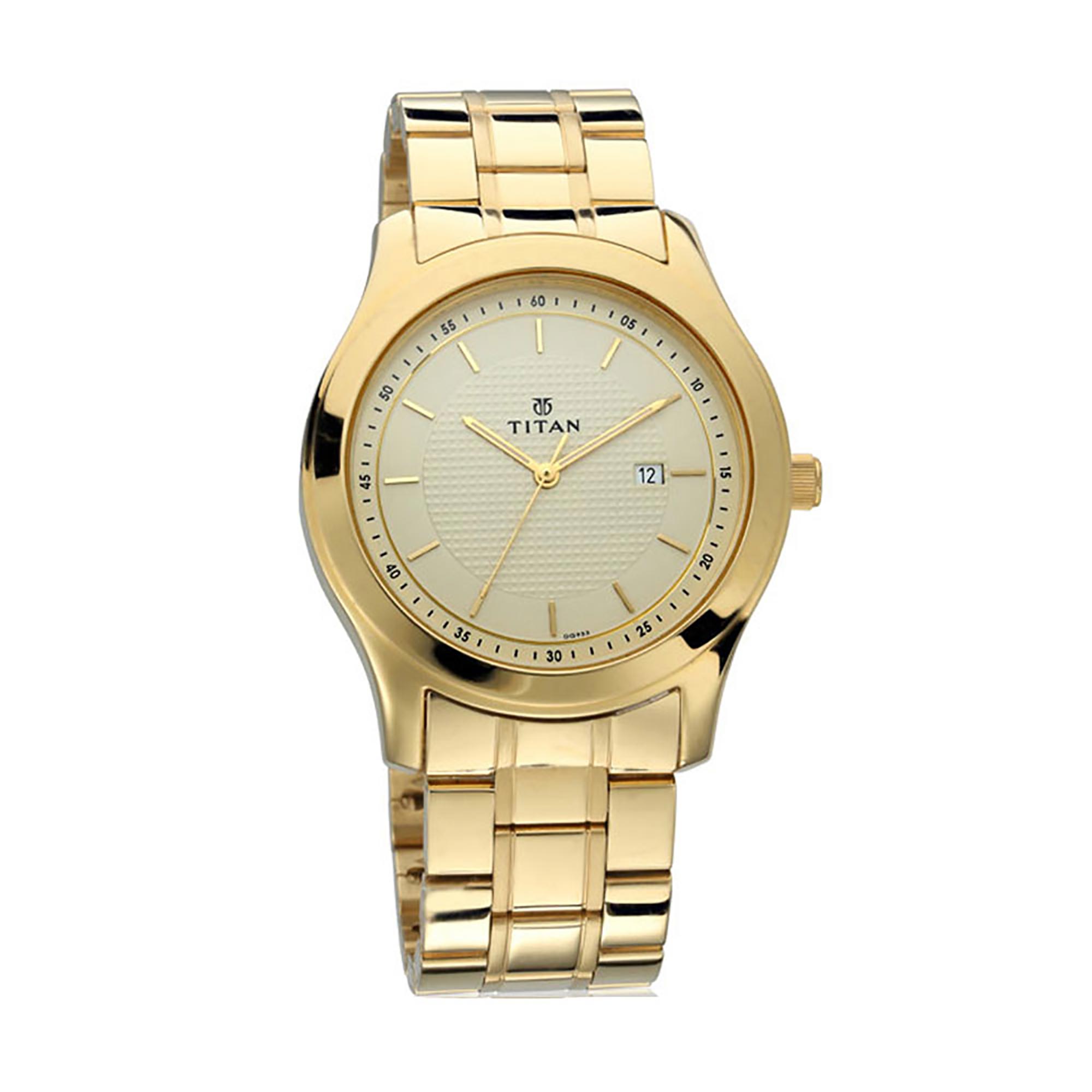 Picture of Titan Regalia Baron Champagne Dial Analog for Men